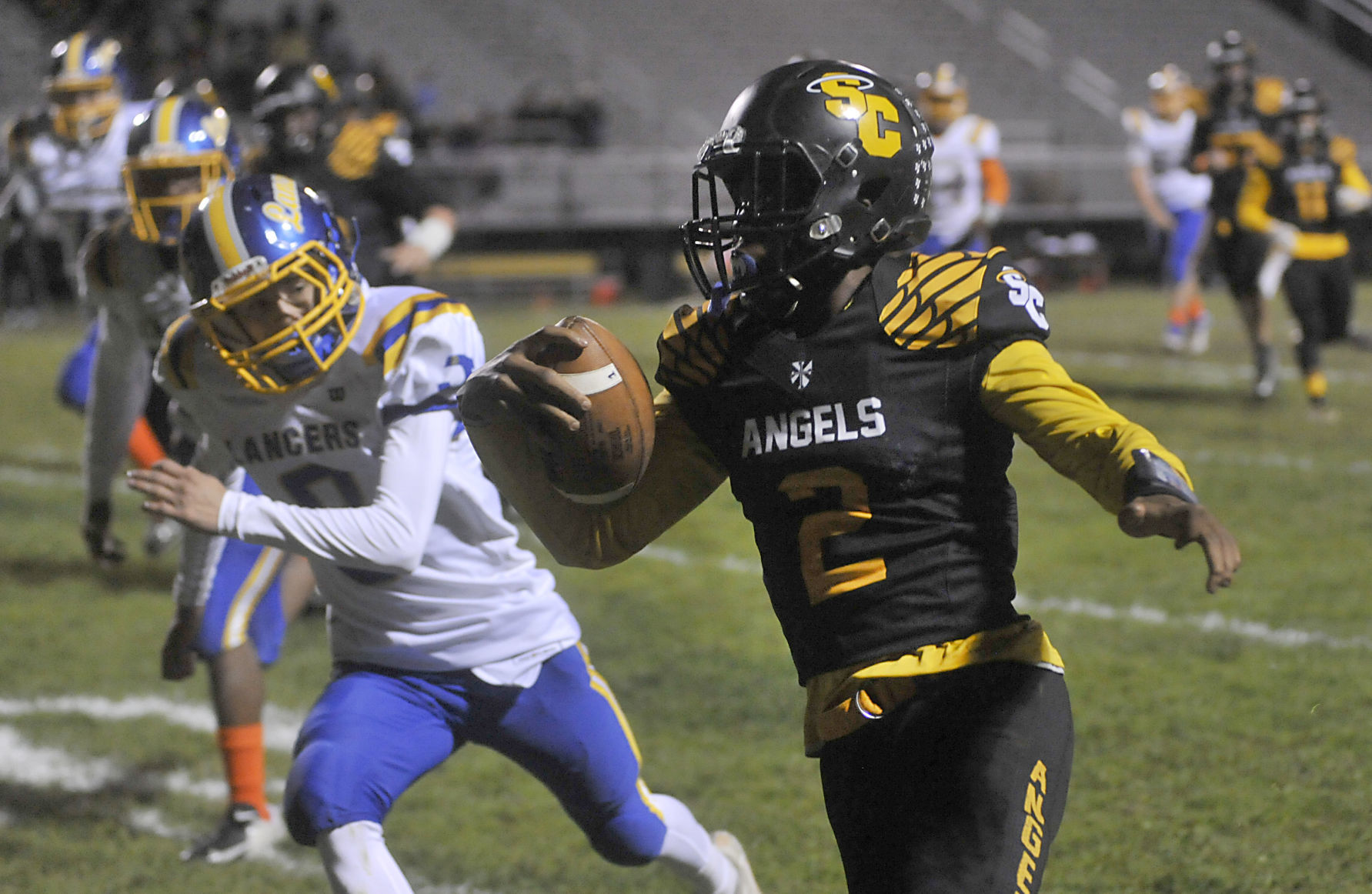 St. Catherine's 41, St. Joseph 7